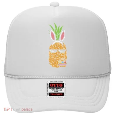 Cool Thug Pineapple Easter Bunny Eggs Fruit Lover Gift Hat