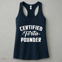 Certified Torta Pounder Witty Meme Comedy Saying Women's Tank Top thumb 3