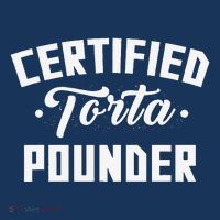 Certified Torta Pounder Witty Meme Comedy Saying Baby Bodysuit thumb 2