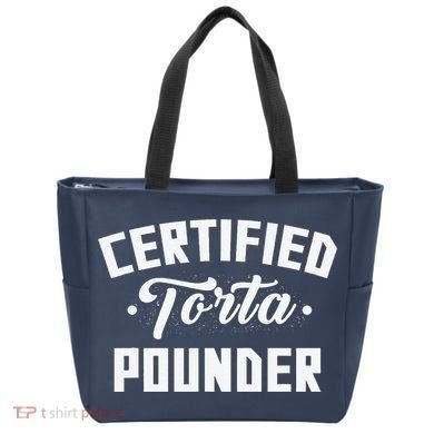 Certified Torta Pounder Witty Meme Comedy Saying Tote Bag
