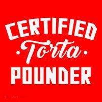 Certified Torta Pounder Witty Meme Comedy Saying Santa Hat thumb 1