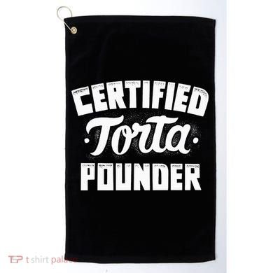 Certified Torta Pounder Golf Towel