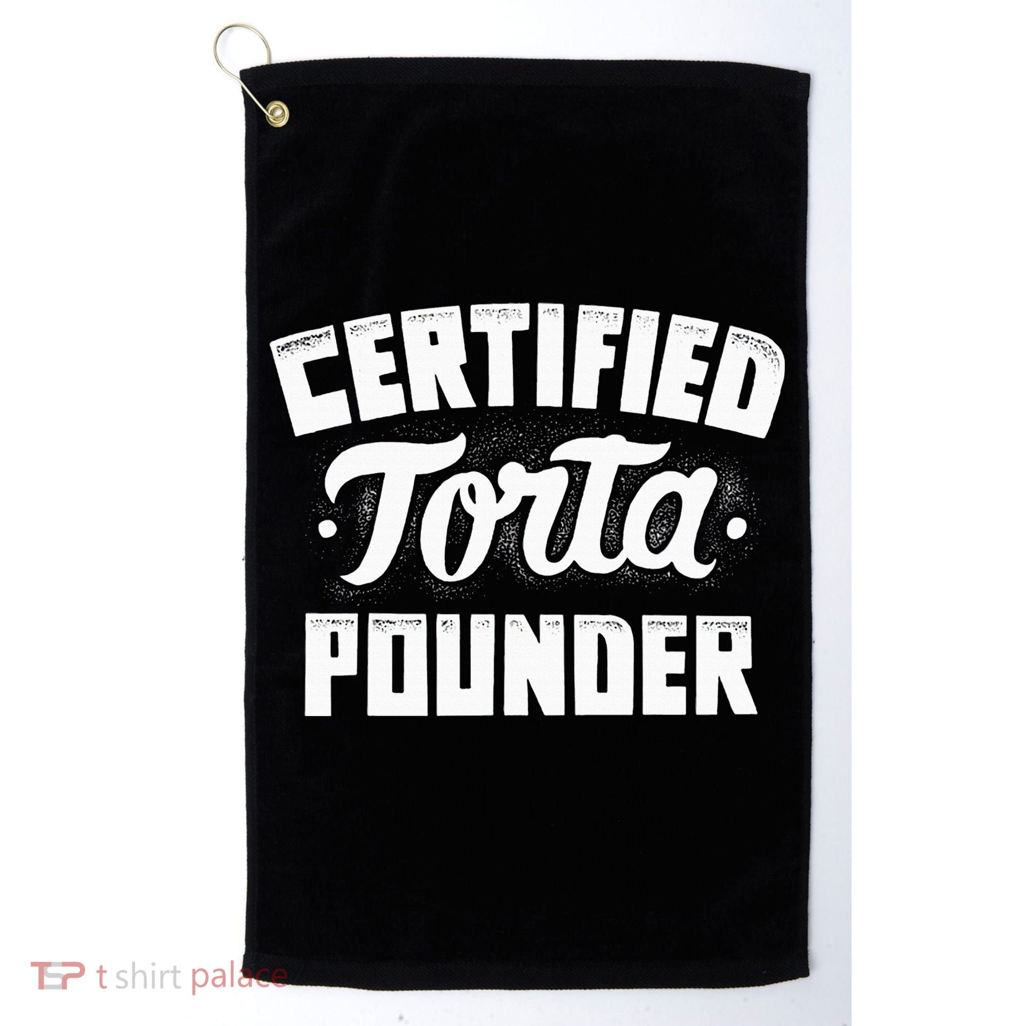 Certified Torta Pounder Golf Towel