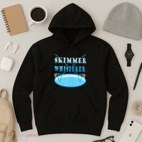 Cleaning The Pool Skimmer Whisperer Pool Guy Hoodie thumb 3