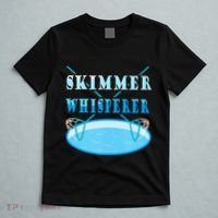 Cleaning The Pool Skimmer Whisperer Pool Guy T-Shirt thumb 5