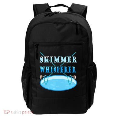 Cleaning The Pool Skimmer Whisperer Pool Guy Backpack