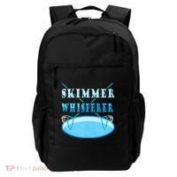 Cleaning The Pool Skimmer Whisperer Pool Guy Backpack thumb 0