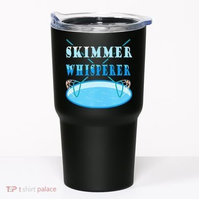 Cleaning The Pool Skimmer Whisperer Pool Guy Tumbler