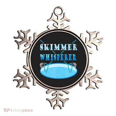 Cleaning The Pool Skimmer Whisperer Pool Guy Ornament
