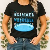 Cleaning The Pool Skimmer Whisperer Pool Guy Women's T-Shirt thumb 2