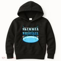 Cleaning The Pool Skimmer Whisperer Pool Guy Kids Hoodie thumb 0