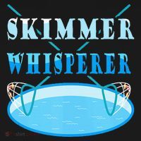 Cleaning The Pool Skimmer Whisperer Pool Guy Kids Long Sleeve Shirt thumb 2