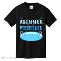 Cleaning The Pool Skimmer Whisperer Pool Guy Kids T-Shirt thumb 0