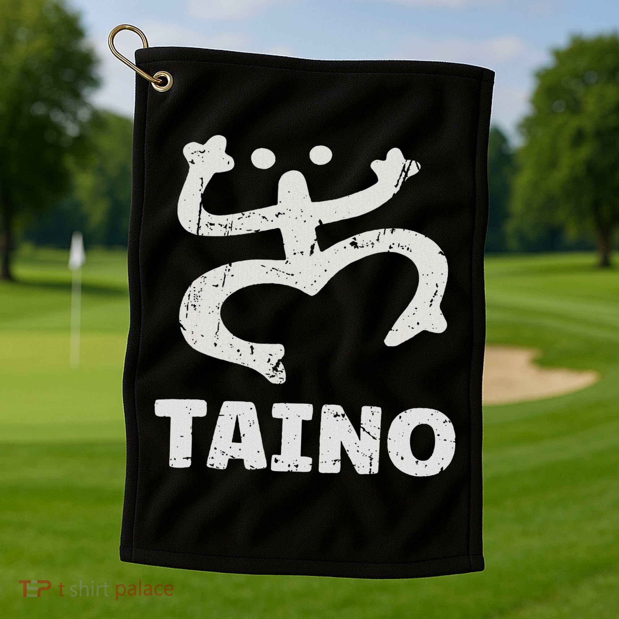 Coqui Taino Puerto Rico Frog Boricua Golf Towel