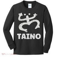 Coqui Taino Puerto Rico Frog Boricua Kids Long Sleeve Shirt thumb 0