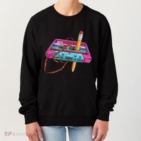 Cassette Tape Pencil 70S 80S 90S Music Mixtape Women's Sweatshirt thumb 0