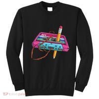 Cassette Tape Pencil 70S 80S 90S Music Mixtape Sweatshirt thumb 0