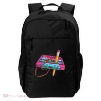 Cassette Tape Pencil 70S 80S 90S Music Mixtape Backpack thumb 0