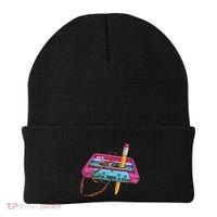 Cassette Tape Pencil 70S 80S 90S Music Mixtape Beanie thumb 0