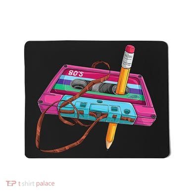 Cassette Tape Pencil 70S 80S 90S Music Mixtape Mousepad