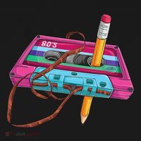 Cassette Tape Pencil 70S 80S 90S Music Mixtape Visor thumb 3