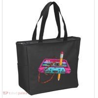 Cassette Tape Pencil 70S 80S 90S Music Mixtape Tote Bag thumb 2