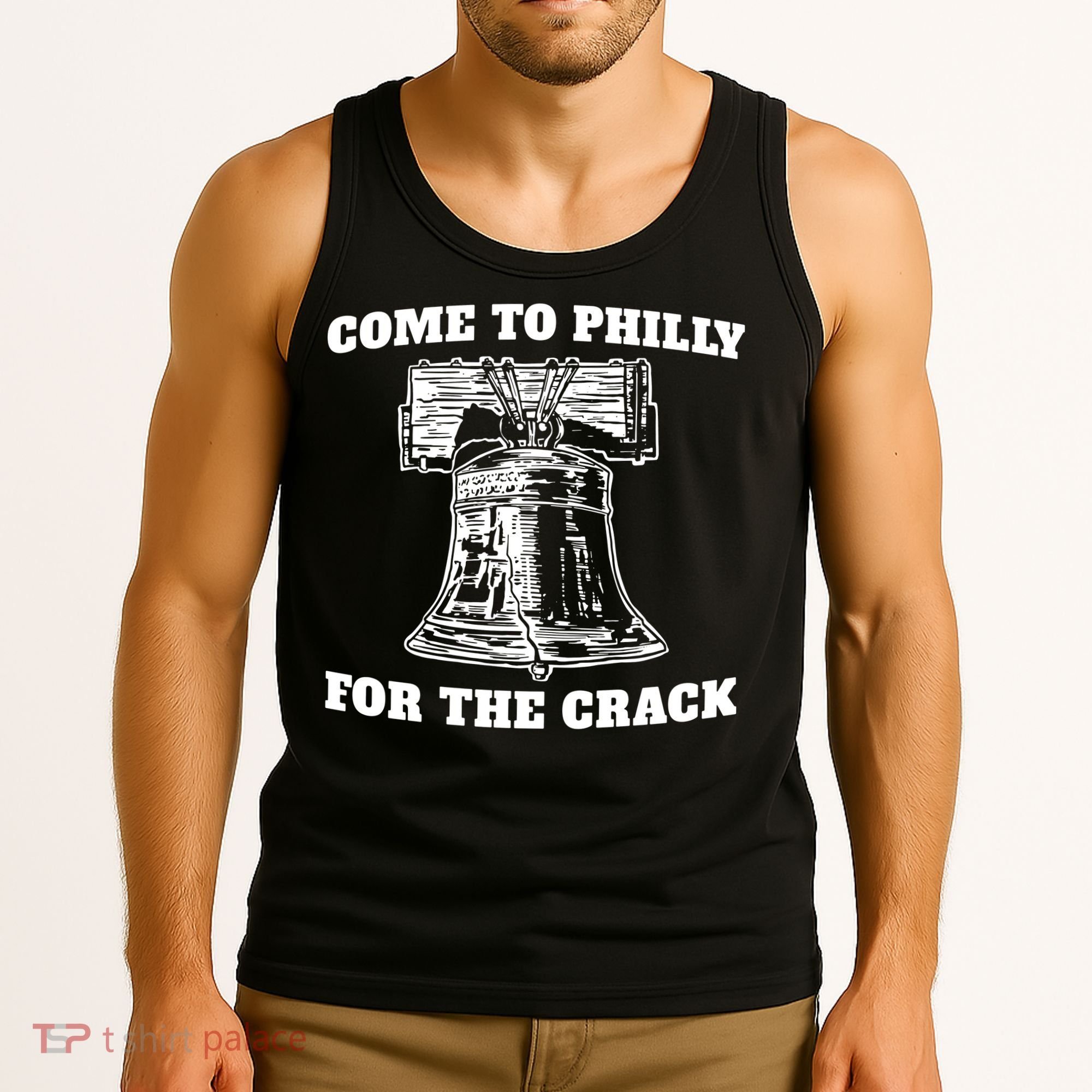 Come to Philly for the Crack Tank Top