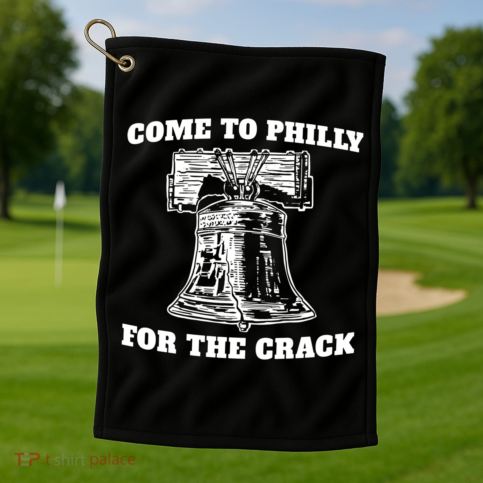 Come to Philly for the Crack Golf Towel