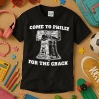 Come to Philly for the Crack Kids T-Shirt thumb 3