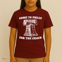 Come to Philly for the Crack T-Shirt thumb 4