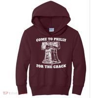 Come to Philly for the Crack Kids Hoodie thumb 0