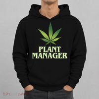 Cannabis TShirt Plant Manager Funny Marijuana Gift Hoodie thumb 0