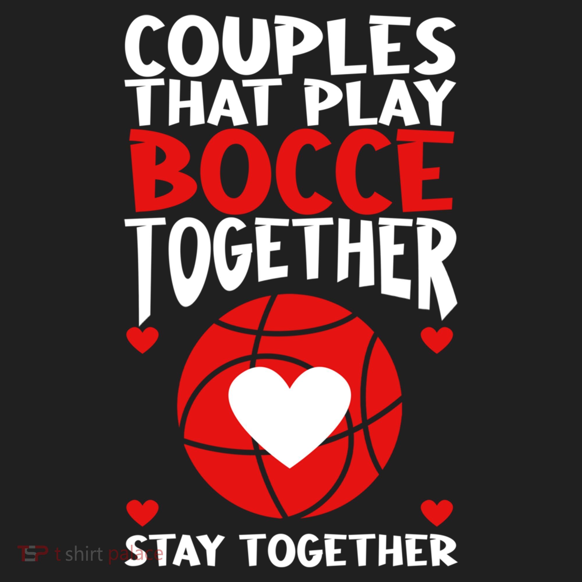 Couples That Play Bocce Together Bocce Ball Cool Gift Golf Towel