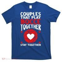 Couples That Play Bocce Together Bocce Ball Cool Gift T-Shirt thumb 0