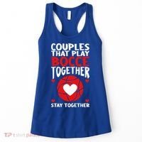 Couples That Play Bocce Together Bocce Ball Cool Gift Women's Tank Top thumb 0