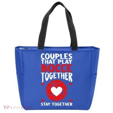 Couples That Play Bocce Together Bocce Ball Cool Gift Tote Bag