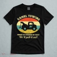 Camel Towing Retro Adult Humor T-Shirt thumb 5