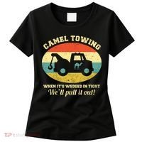Camel Towing Retro Adult Humor Women's T-Shirt thumb 0