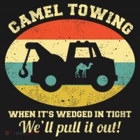 Camel Towing Retro Adult Humor Tote Bag thumb 4
