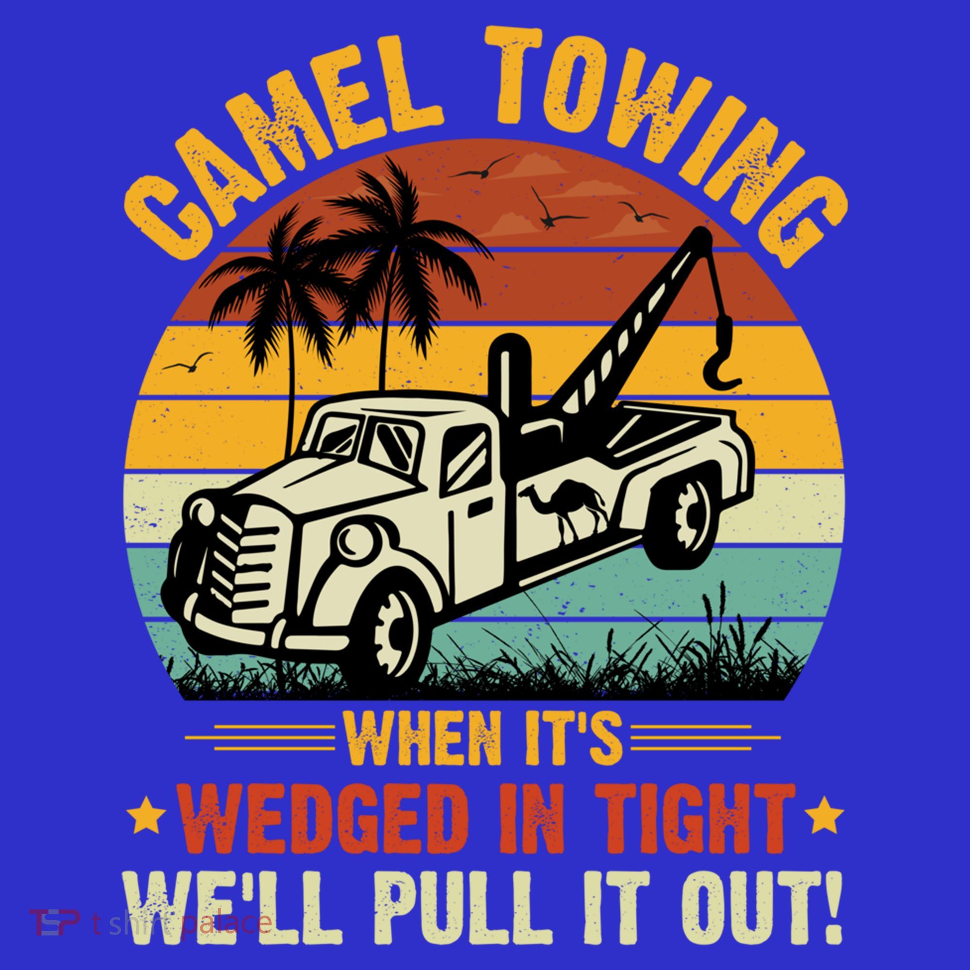 Camel Towing Retro Adult Humor Saying Funny Halloween Gift Sweatshirt