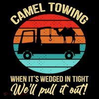 Camel Towing Retro Adult Humor Saying Funny Halloween Gift Coffee Mug thumb 5