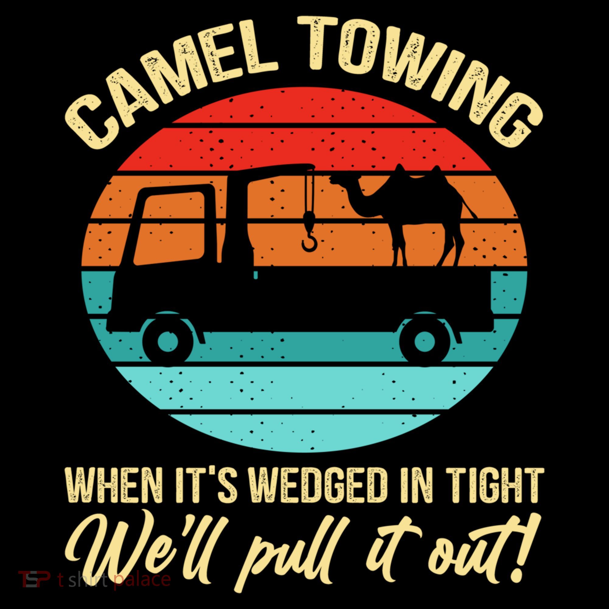 Camel Towing Retro Adult Humor Saying Funny Halloween Gift Coffee Mug