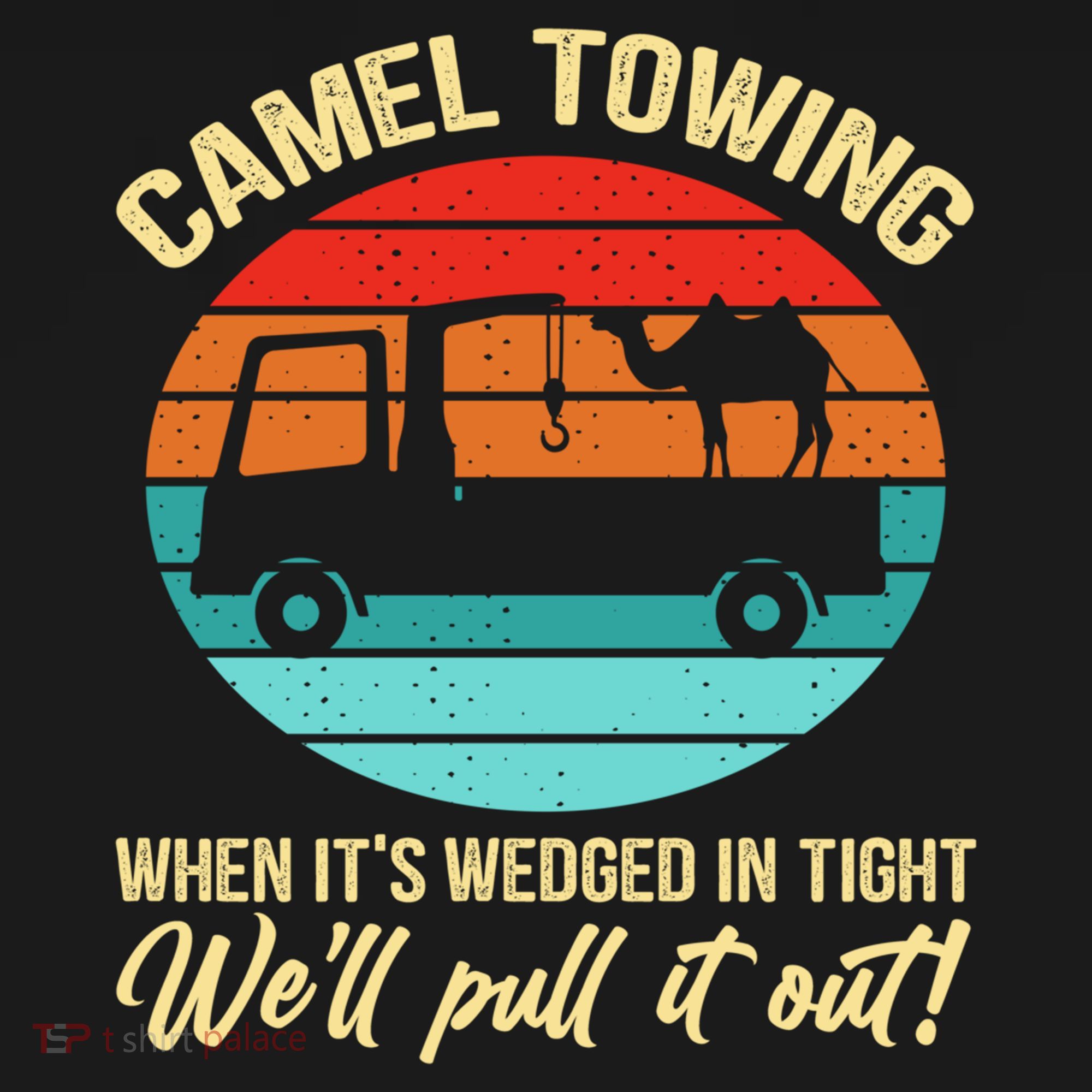 Camel Towing Retro Adult Humor Saying Funny Halloween Gift Women's Hoodie