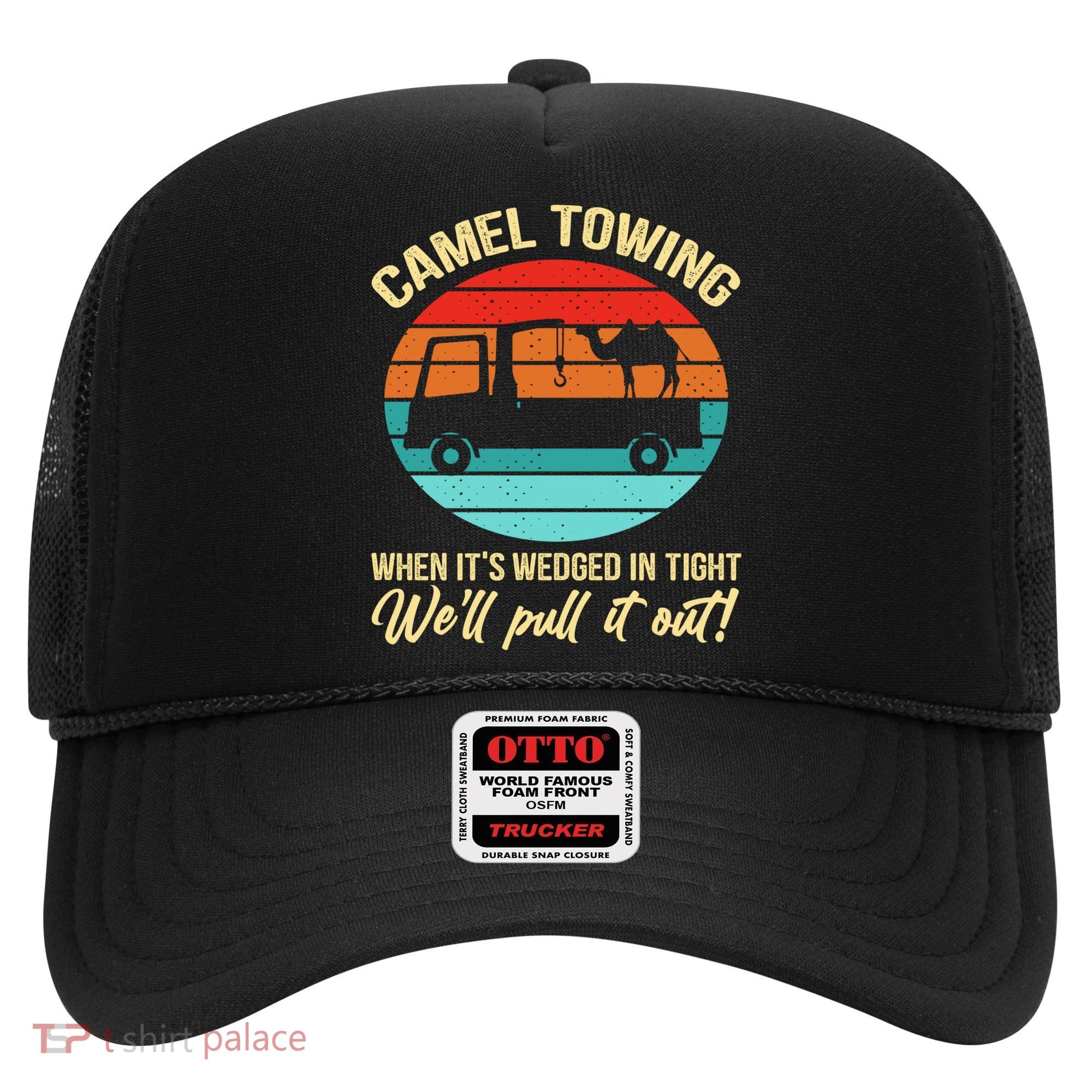 Camel Towing Retro Adult Humor Saying Funny Halloween Gift Hat