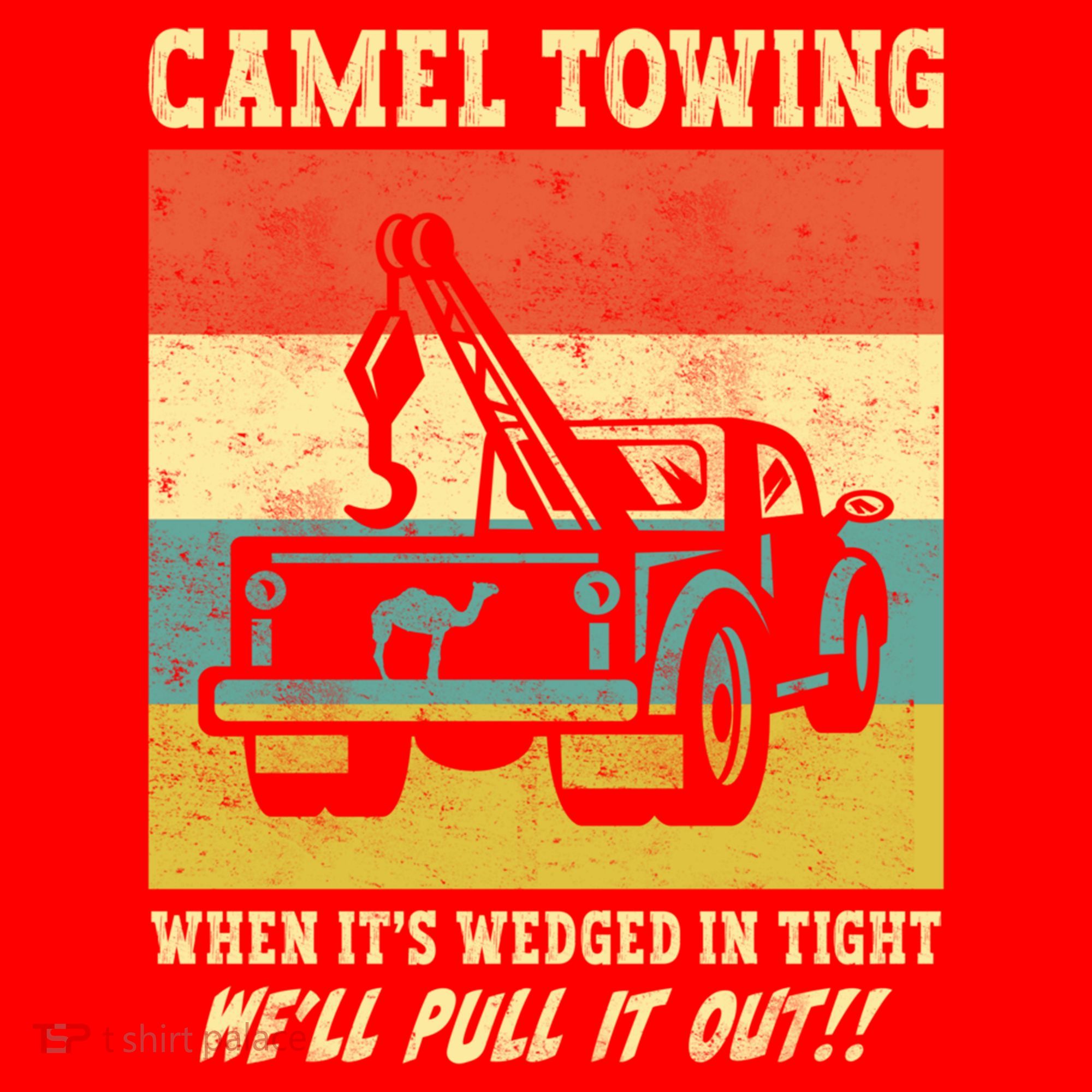 Camel Towing Retro Adult Humor Saying Funny Halloween Cool Gift Santa Hat