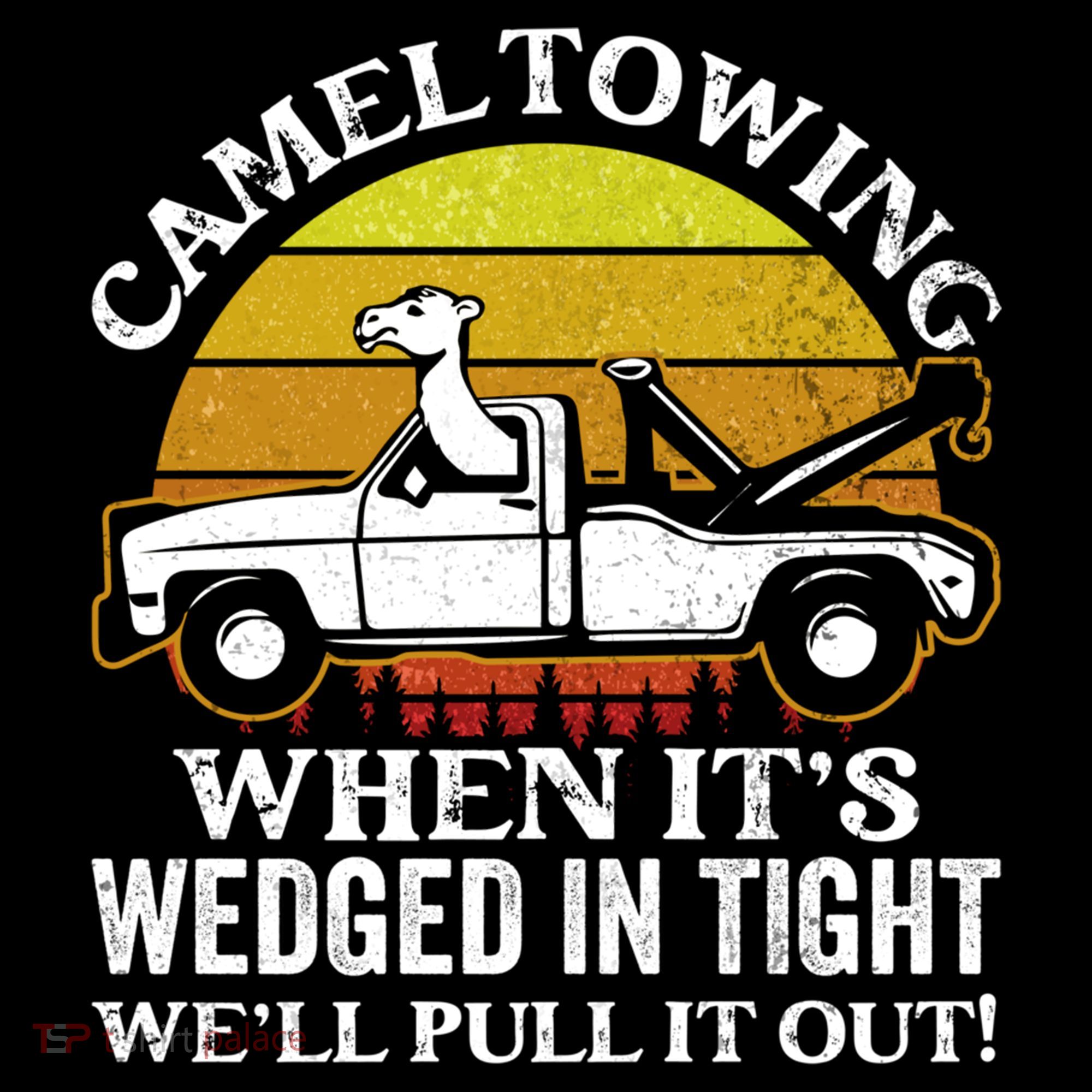 Camel Towing Retro Humor Saying Funny Transport Halloween Gift Women's Hoodie