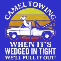 Camel Towing Retro Humor Saying Funny Transport Halloween Gift Women's Tank Top thumb 5