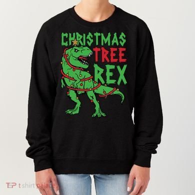 Christmas Tree Rex Women's Sweatshirt