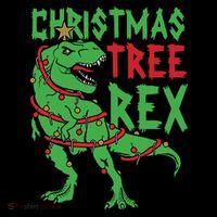 Christmas Tree Rex Toddler Hoodie thumb 2