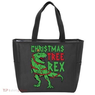 Christmas Tree Rex Tote Bag